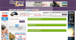 Desktop Screenshot of couponsmasti.in